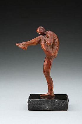 Jane DeDecker, Curve Ball, Ed. of 31, 2007
bronze, 9 x 5 x 3 1/2 in. (22.9 x 12.7 x 8.9 cm)
JDD131207