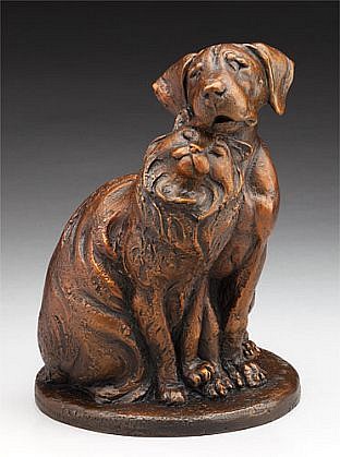 Louise Peterson, Puppy Love
bronze, 10 x 7 x 7 in. (25.4 x 17.8 x 17.8 cm)
LP1110014