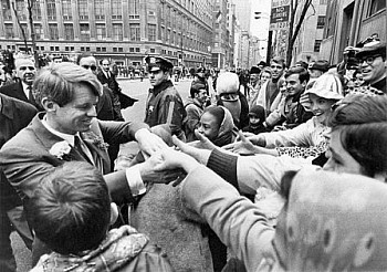 Harry Benson - Harry Benson Senator Robert Kennedy Shakes Hands, Edition of 35