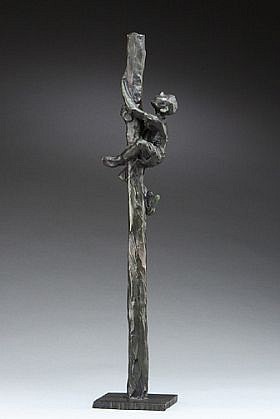 Jane DeDecker, Shimmy, Ed. of 17, 2007
bronze, 20 x 4 1/2 x 4 in. (50.8 x 11.4 x 10.2 cm)
JD170707