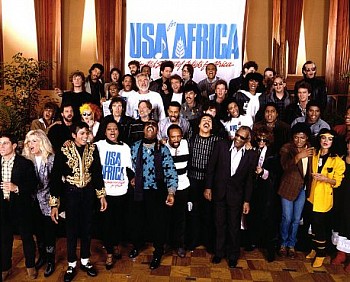Harry Benson - Harry Benson USA for Africa, We Are The World recording session, Edition of 35