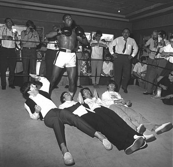 Work: Harry Benson Beatles & Cassius Clay II, Miami, Edition of 35