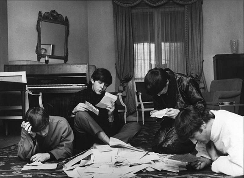 Harry Benson, Beatles Fan Mail, Paris, 1964
photograph