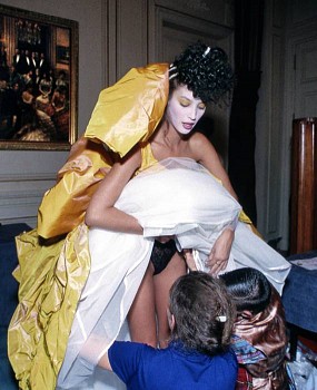 Harry Benson - Harry Benson Christy Turlington, Yellow Dress, Edition of 35