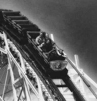 Robert Farber -&nbsp;Robert Farber Cyclone, Coney Island, Brooklyn, New York, Edition of 25