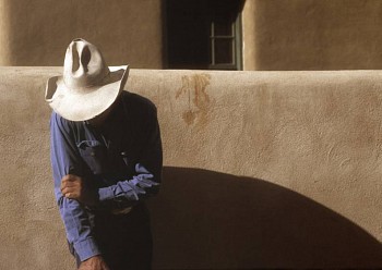 Robert Farber -&nbsp;Robert Farber Cowboy Looking Down, New Mexico, Edition of 25