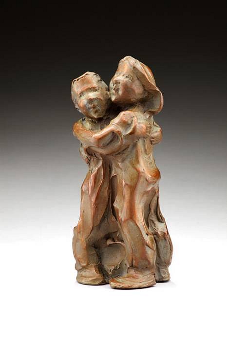 Jane DeDecker, Hug O War, Edition of 31, 2009
bronze, 7 1/2 x 3 1/2 x 3 in. (19.1 x 8.9 x 7.6 cm)
JD060909
