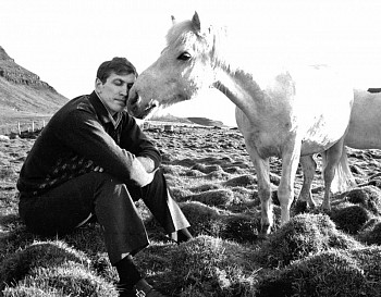Harry Benson - Harry Benson Bobby Fischer With Horse, Edition of 35