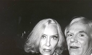 Bob Colacello - Bob Colacello Gloria Swanson and Andy Warhol, Cartier Party