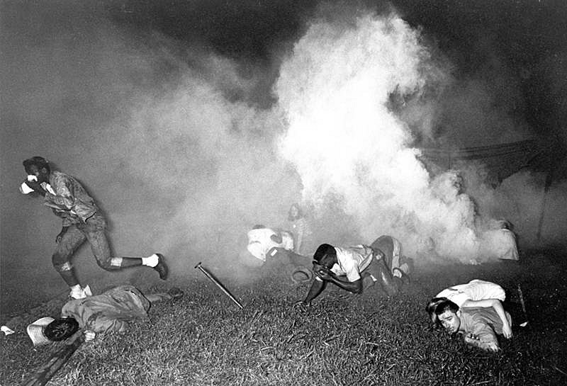 Harry Benson, Teargassing, Canton, Mississippi, Edition of 35, 1966
photograph
HB120460