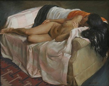 Max Ginsburg -&nbsp;Max Ginsburg Nude on Couch