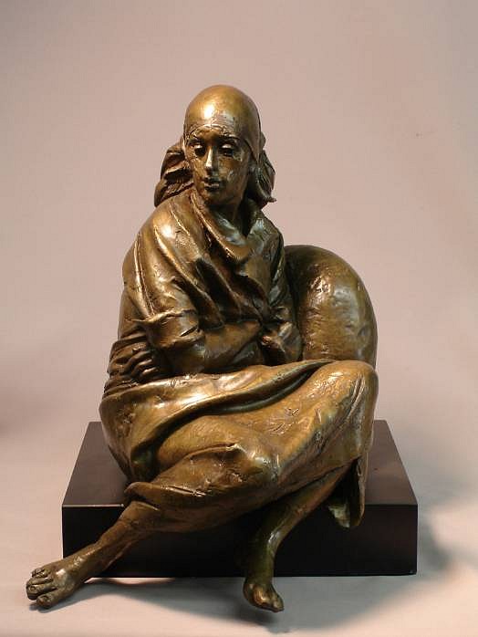 Bruno Lucchesi, Resting, Edition of 6, 1979
bronze, 14 x 11 x 13 in. (35.6 x 27.9 x 33 cm)
BL010608