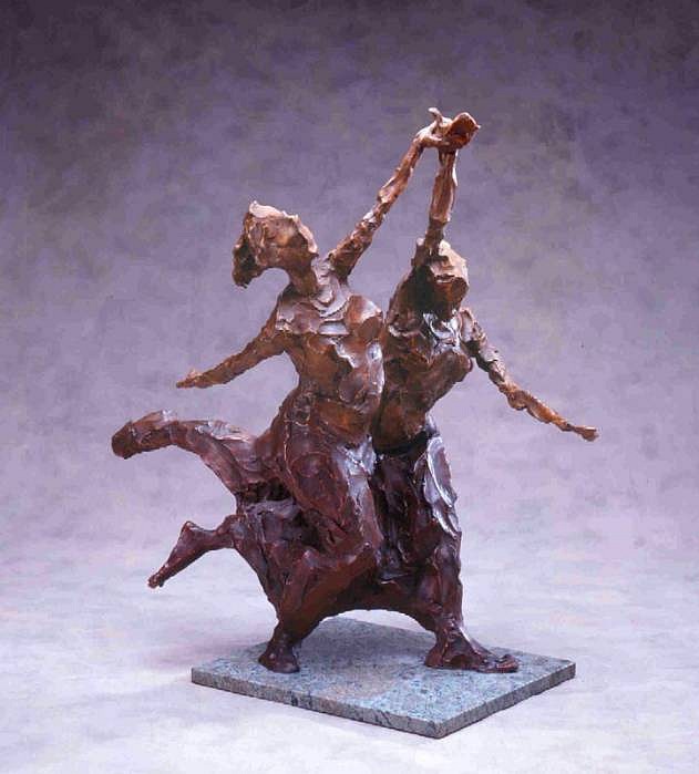 Jane DeDecker, Triumph, Ed. of 7, 2003
bronze, 27 x 24 x 13 in. (68.6 x 61 x 33 cm)
JDD2403