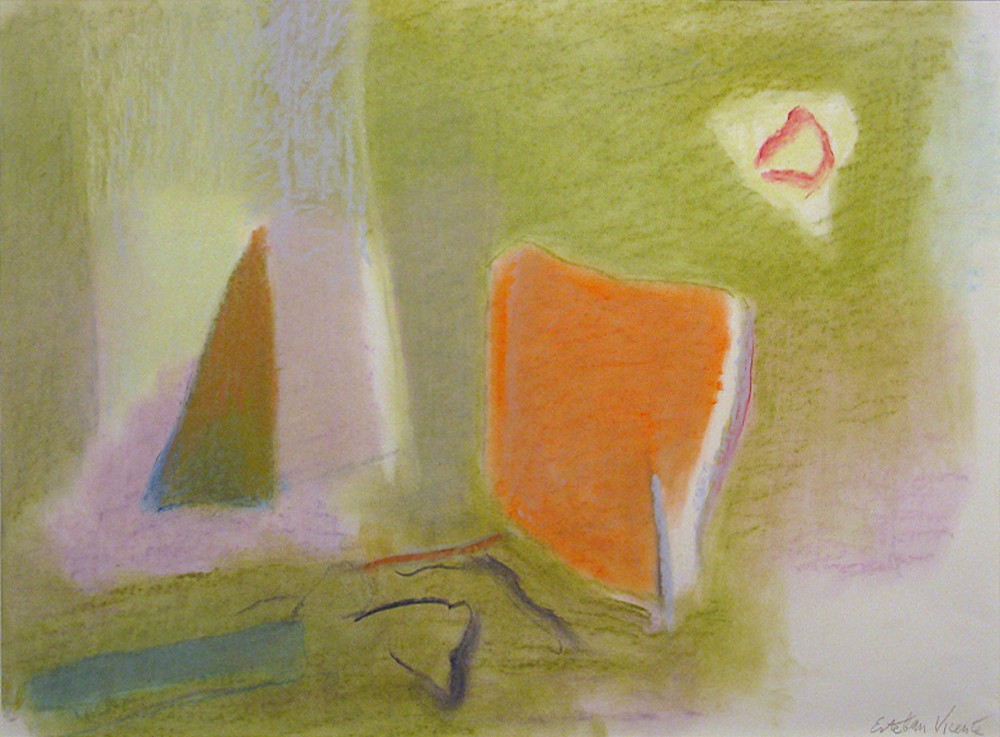 Esteban Vicente, Untitled, 1995
drawing on paper, 22 x 30 in. (55.9 x 76.2 cm)
AY5940