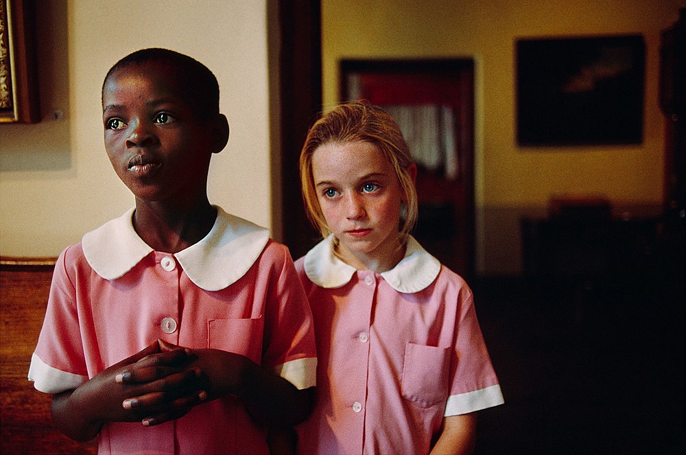 Steve McCurry, Two Schoolgirls in South Africa, 1996
FujiFlex Crystal Archive Print, (Inquire for available sizes)
SOUTH AFRICA-10007