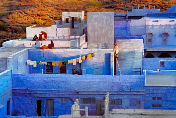 Steve McCurry - Steve McCurry Rajasthan Rooftops