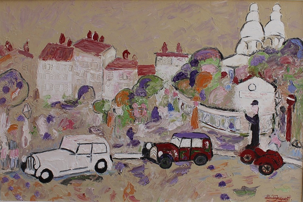 Louis Jaquet, Montmartre, 2011
oil on canvas, 23 9/16 x 35 3/8 in. (60 x 90 cm)
LJ150703