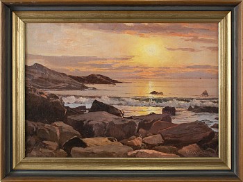 Cowell Sunset, Coast of Nova Scotia near Yarmouth