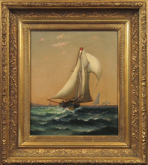Maritime Paintings Exhibition [Greenwich, CT] - Installation View