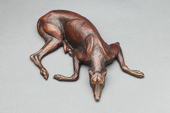Louise Peterson, Flat Out, Ed. 5/99, 2010
bronze, 1 1/2 x 7 x 4 1/2 in. (3.8 x 17.8 x 11.4 cm)
LP1110009