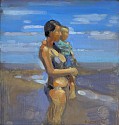 Simon Levenson, Mother and Child
2013, oil on canvas