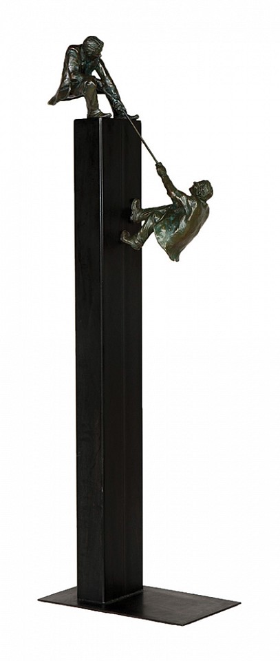 Jim Rennert, Teamwork, large, Edition of 9, 2008
bronze and steel, 57 x 20 x 12 in. (144.8 x 50.8 x 30.5 cm)
JRTW042008