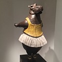Bjorn Skaarup, Hippo Ballerina, tiptoe
2016, bronze