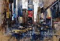 Marti Bofarull, 16727 Times Square
mixed media on canvas