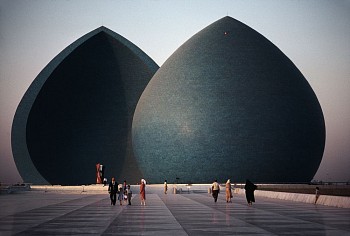 Work: Steve McCurry Monument of Saddam's Qadissiya Martyrs, Baghdad, Iraq