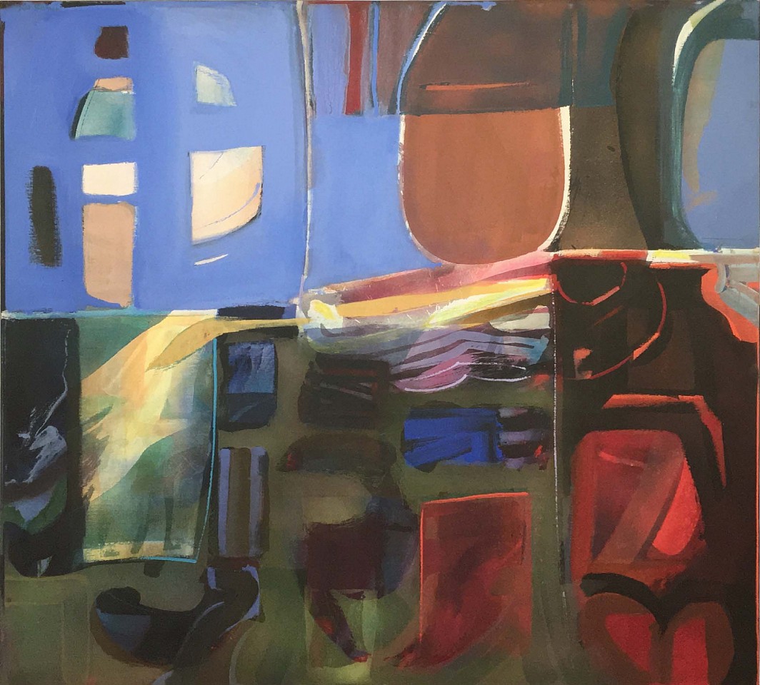 Syd Solomon, Daysend, 1975
Acrylic and aerosol enamel on canvas, 60 x 66 in. (152.4 x 167.6 cm)
SOL-00073
