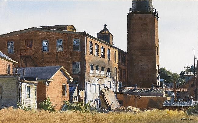 Ogden Pleissner, Old Mill, Winchendon, Massachusetts, c. 1960
watercolor on paper, 16 x 26 in. (40.6 x 66 cm)
5889