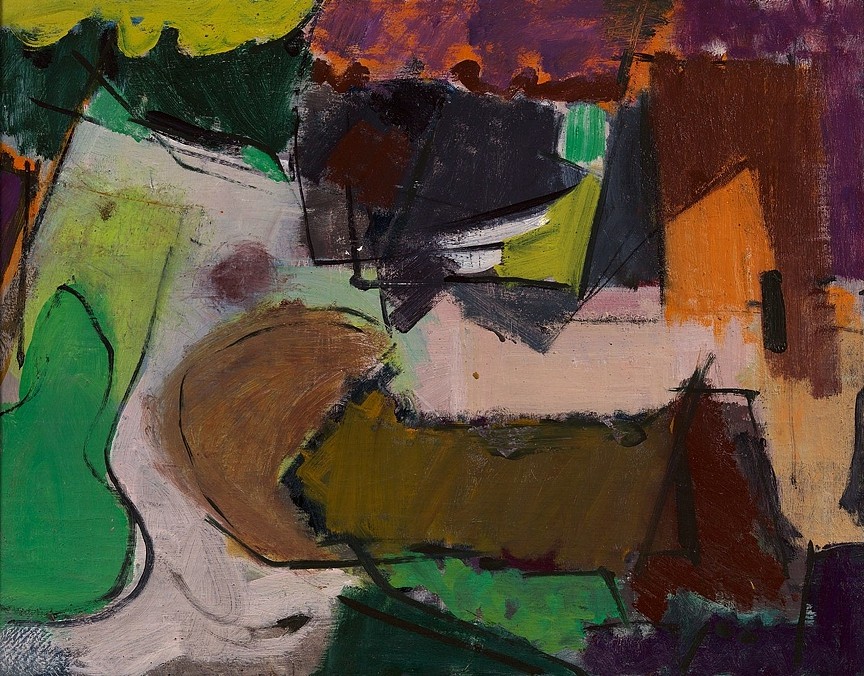 Stephen Pace, Untitled, 1951
oil on canvas, 25 x 31 in. (63.5 x 78.7 cm)
PAC-00174