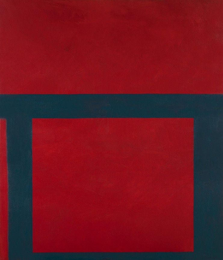 Perle Fine, Cool Series #18, Deceptive Beat, ca. 1961-1963
oil on canvas, 56 x 66 in. (142.2 x 167.6 cm)
FIN-00047