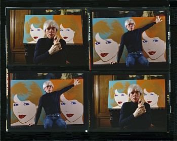 Harry Benson - Harry Benson Andy Warhol Times 4 Color,  Ed. 6/35