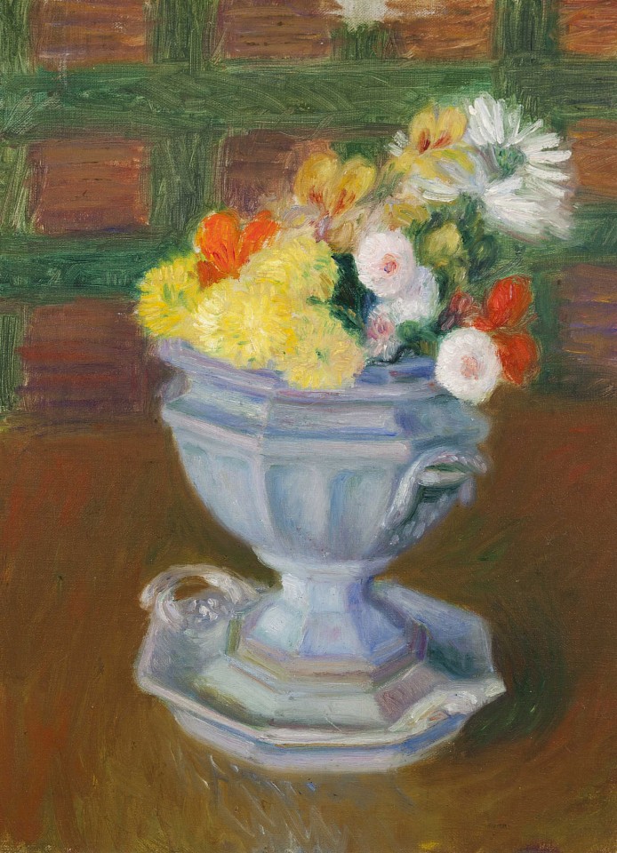 William Glackens, Flowers in an Ironstone Urn
oil on canvas, 16 x 12 in. (40.6 x 30.5 cm)
GW180801