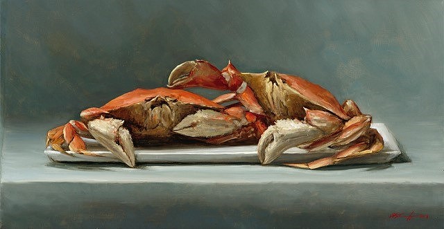Sarah Lamb, Crabs, 2018
oil on linen, 12 x 23 in. (30.5 x 58.4 cm)
SL1808003