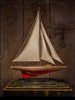 Work: Sarah Lamb Model Sailboat
