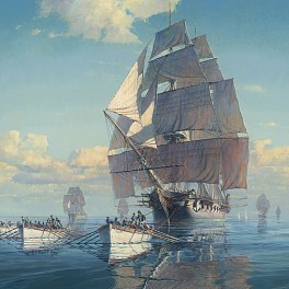 Past Exhibitions: Maarten Platje: The Early History of the U.S. Navy Apr  8 - Aug 30, 2019
