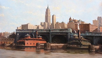 Nicholas Berger - Nicholas Berger Afternoon Departure, West Shore Terminal