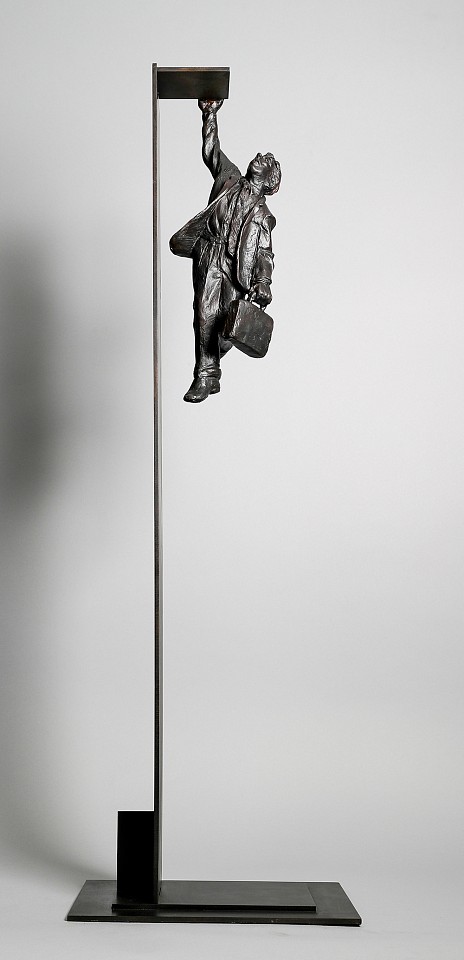 Jim Rennert, High Risk, Edition of 45, 2008
bronze and steel, 44 x 11 x 6 in. (111.8 x 27.9 x 15.2 cm)
JR041108