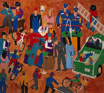 Work:&nbsp;Winfred Rembert The Laughing Barrel