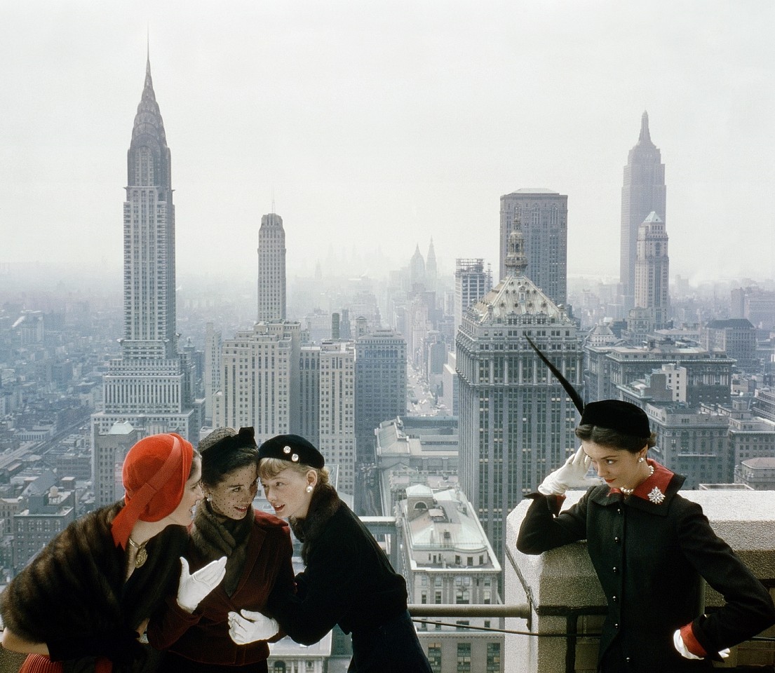Norman Parkinson, Young Velvets, Young Prices, Hat Fashions III, Ed. of 21, 1949
archival pigment print, 20 x 24 in. (50.8 x 61 cm)
NP_FA_40s002