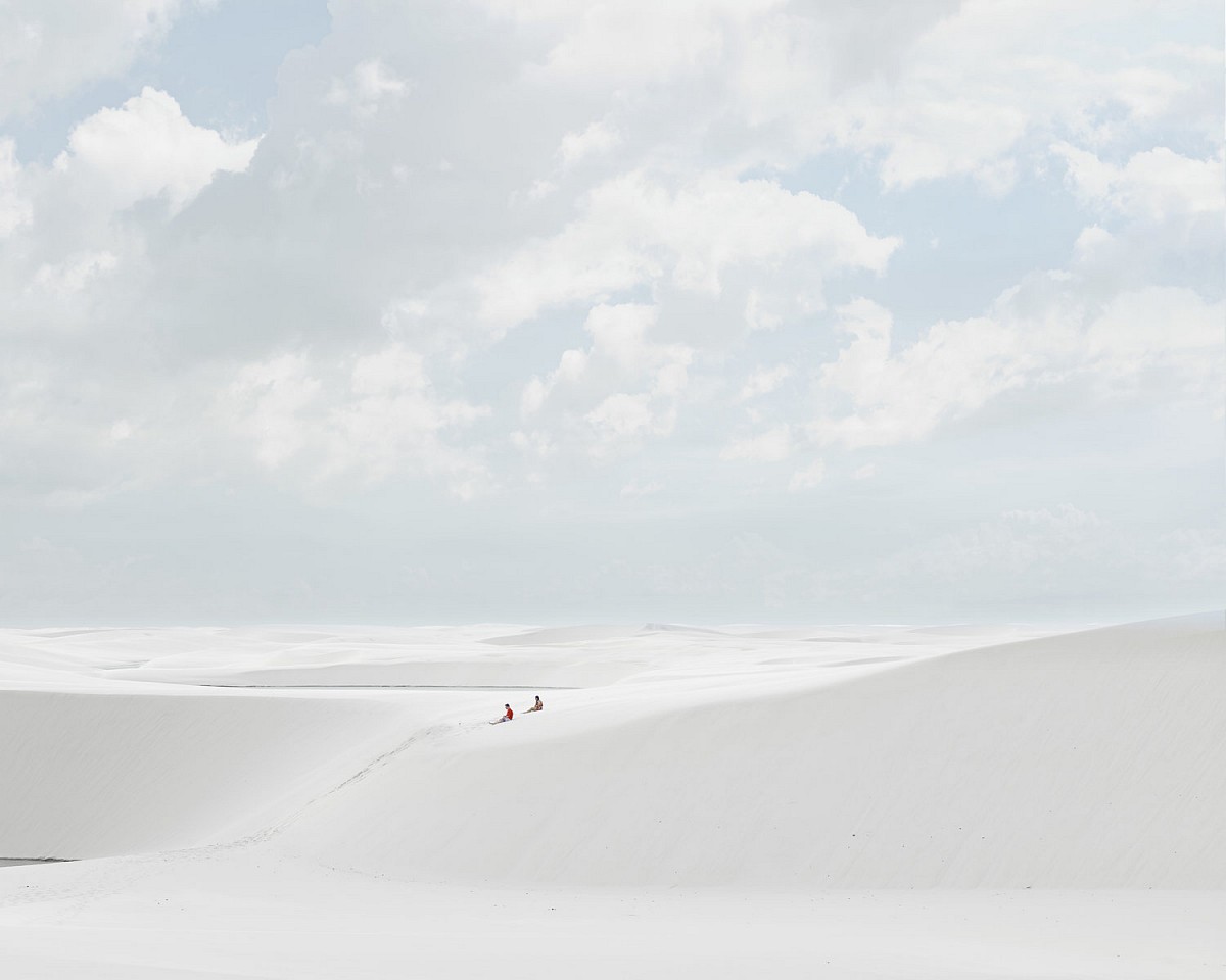 David Burdeny, Desert Walk (Resting), Lencois, Maranhenses, 2013
archival pigment print, 32h x 40w in