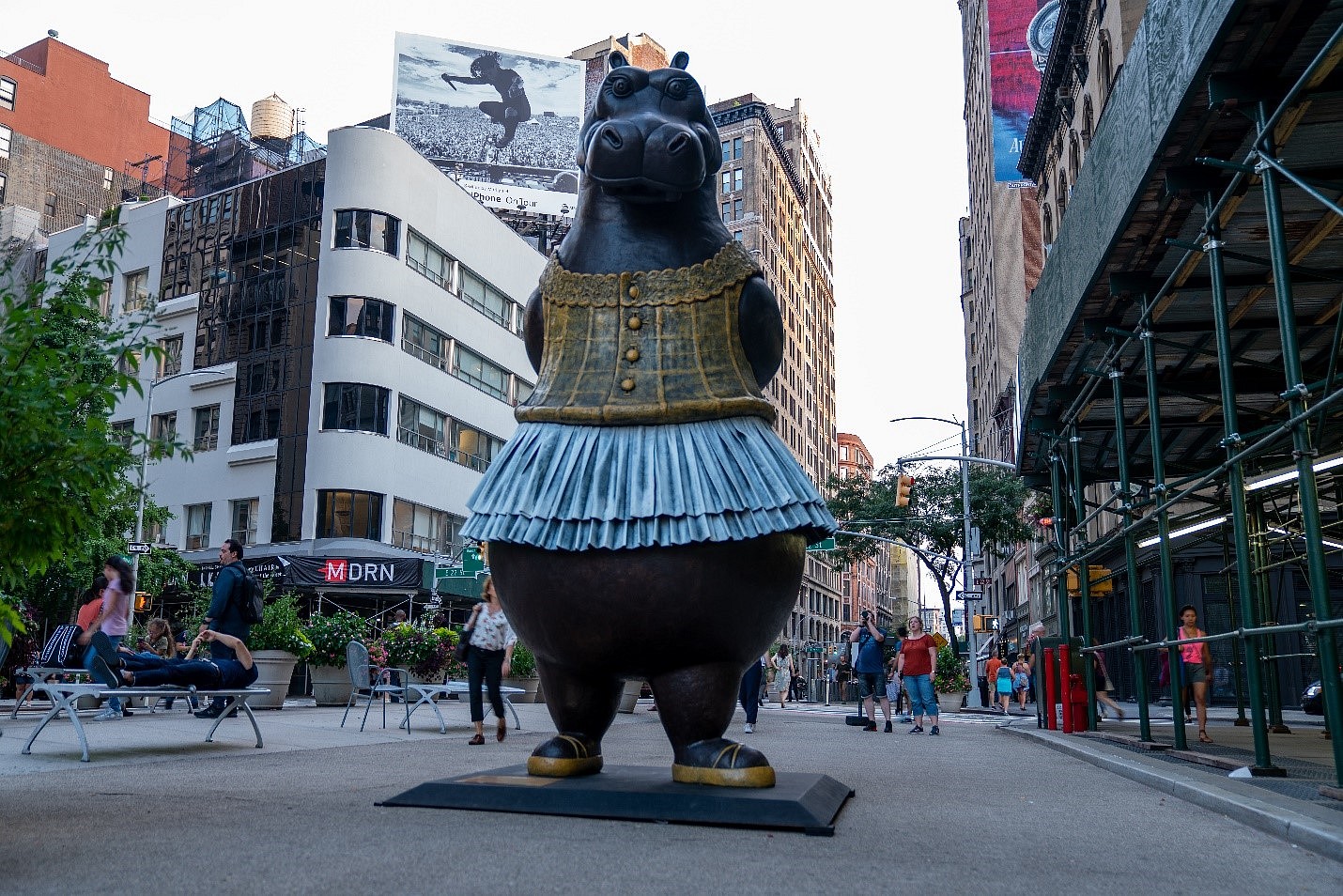 PRESS RELEASE: Hippo Ballerina: Flatiron District , Aug 23 - Nov 20, 2019