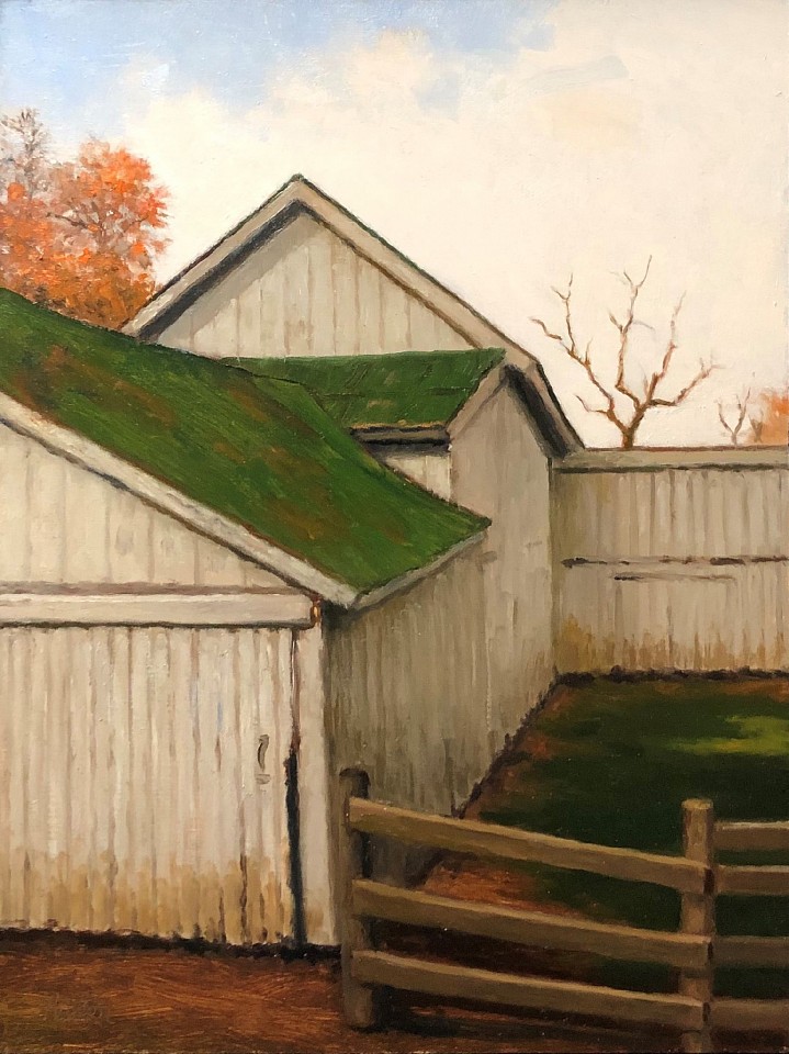 David Peikon, Morning in the Barnyard, 2018
oil on panel, 12 x 9 in. (30.5 x 22.9 cm)
DP200129