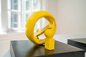 Steven Simmons, Yellow Abstract
aluminum