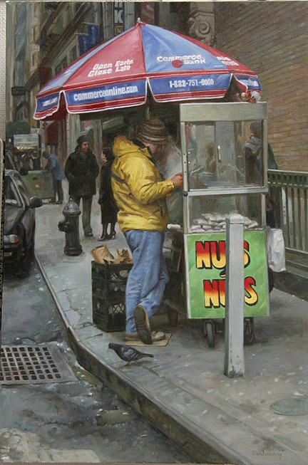Max Ginsburg, Nuts, 2006
oil on canvas, 30 x 20 in. (76.2 x 50.8 cm)
MG020606