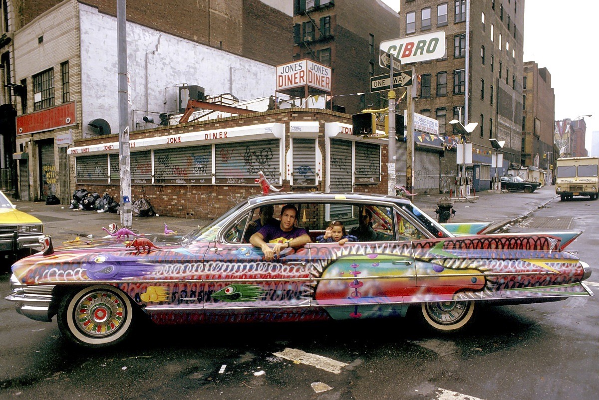 Michael Brennan, Kenny Scharf Cadillac, New York, 1991
archival pigment print, 20 x 24 in.