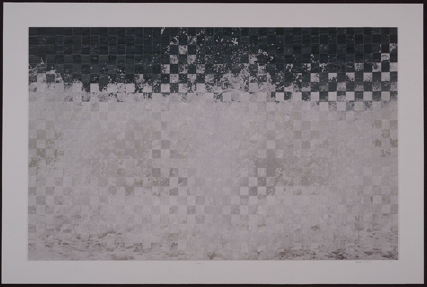 Debranne Cingari (PHOTOGRAPHY), Droplets, 2020
Handcrafted Weaved Canson Archival Photograph, 26 1/2 x 42 in. (67.3 x 106.7 cm)
DC200701