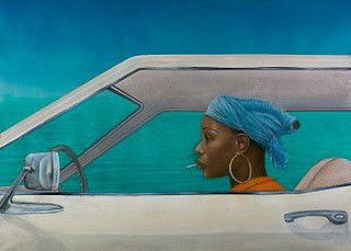 Elizabeth Thompson, Crossing the Causeway, 2016
acrylic on canvas, 43 x 58 in. (109.2 x 147.3 cm)
ET201103